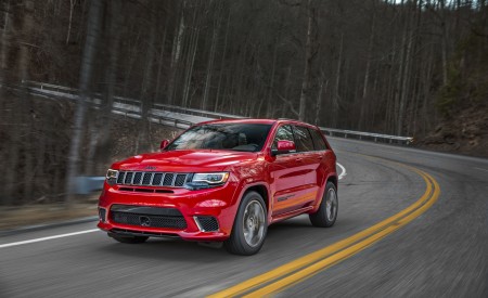 2018 Jeep Grand Cherokee Supercharged Trackhawk Front Wallpapers 450x275 (8)