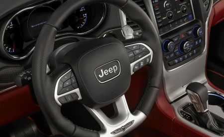 2018 Jeep Grand Cherokee Supercharged Trackhawk Interior Steering Wheel Wallpapers 450x275 (39)