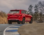 2018 Jeep Grand Cherokee Supercharged Trackhawk Rear Three-Quarter Wallpapers 150x120 (14)