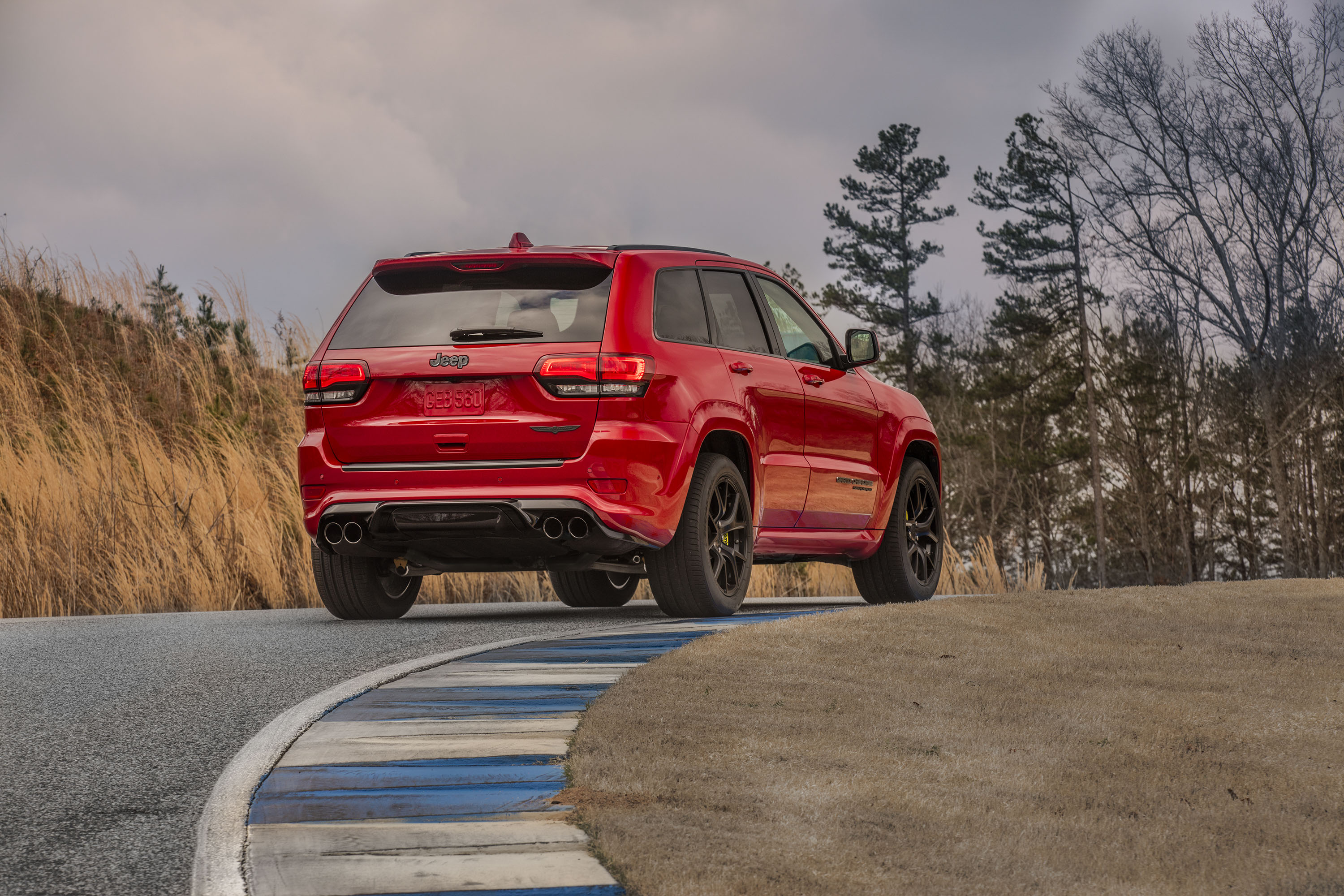 2018 Jeep Grand Cherokee Supercharged Trackhawk Rear Three-Quarter Wallpapers #14 of 80