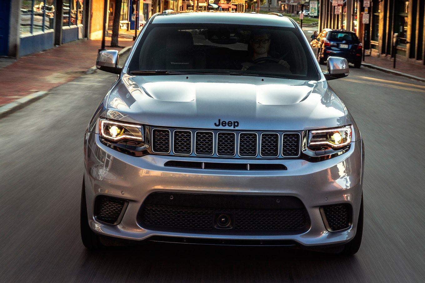 2018 Jeep Grand Cherokee Trackhawk Front Wallpapers #73 of 80