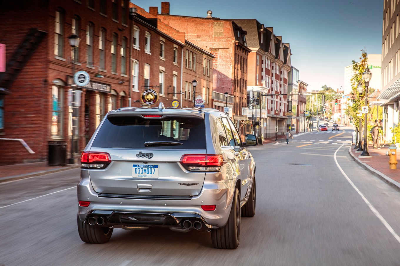 2018 Jeep Grand Cherokee Trackhawk Rear Wallpapers #76 of 80