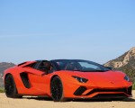 2018 Lamborghini Aventador S Roadster Front Wallpapers 150x120 (12)