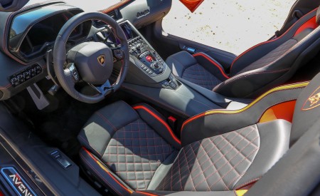 2018 Lamborghini Aventador S Roadster Interior Seats Wallpapers 450x275 (49)