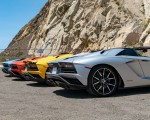 2018 Lamborghini Aventador S Roadster Rear Three-Quarter Wallpapers 150x120 (32)