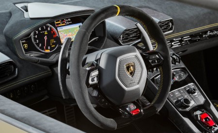 2018 Lamborghini Huracán Performante Interior Steering Wheel Wallpapers 450x275 (97)