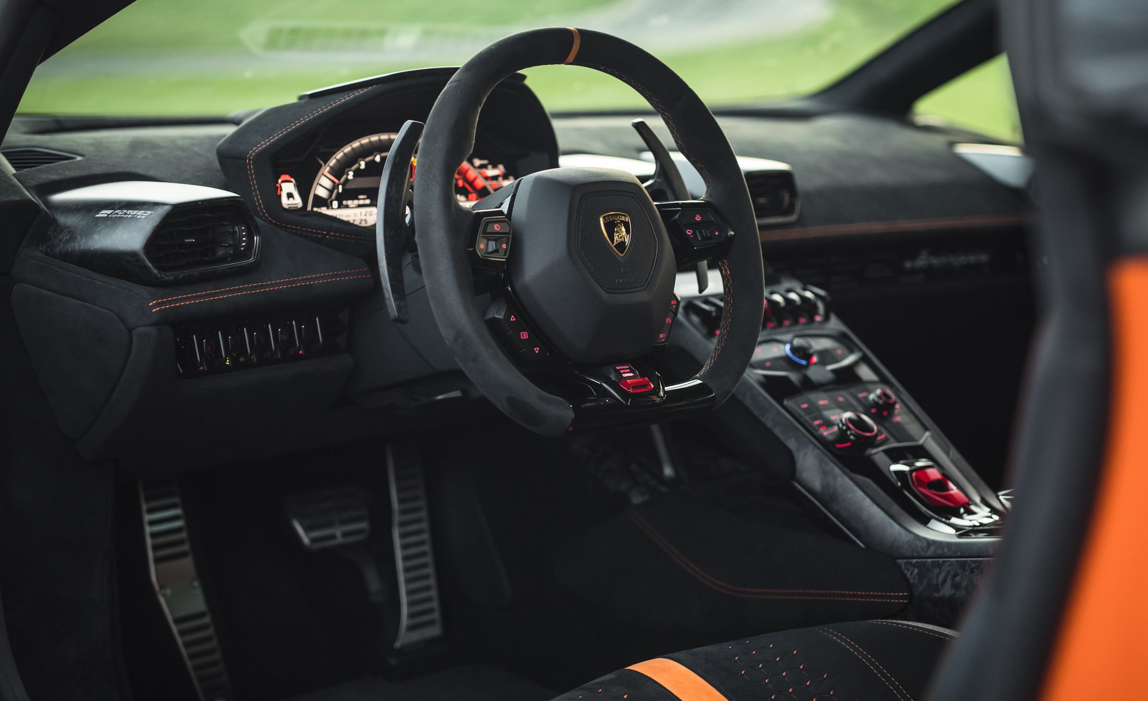 2018 Lamborghini Huracán Performante Interior Steering Wheel Wallpapers #38 of 109