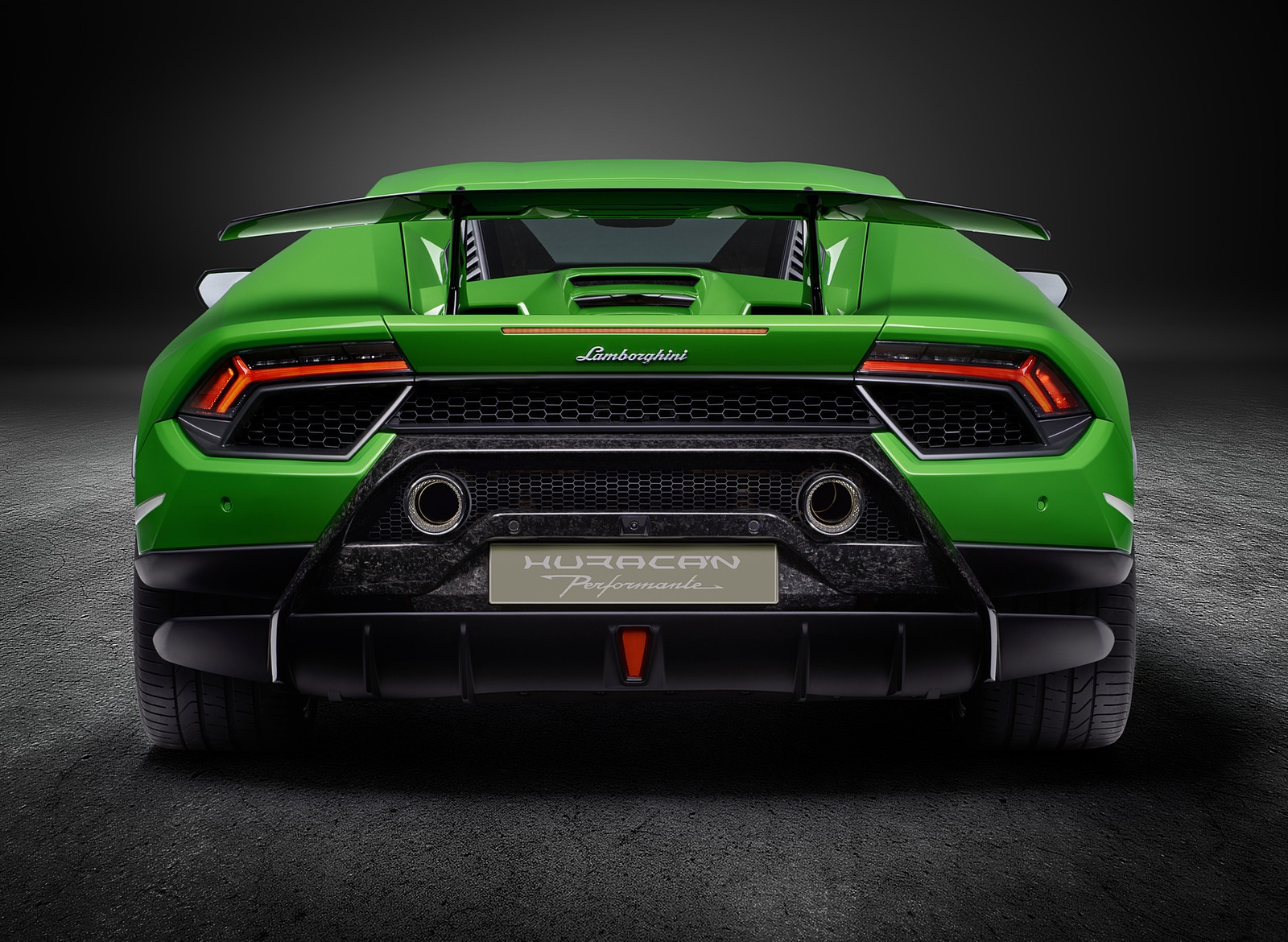 2018 Lamborghini Huracán Performante Rear Wallpapers #108 of 109