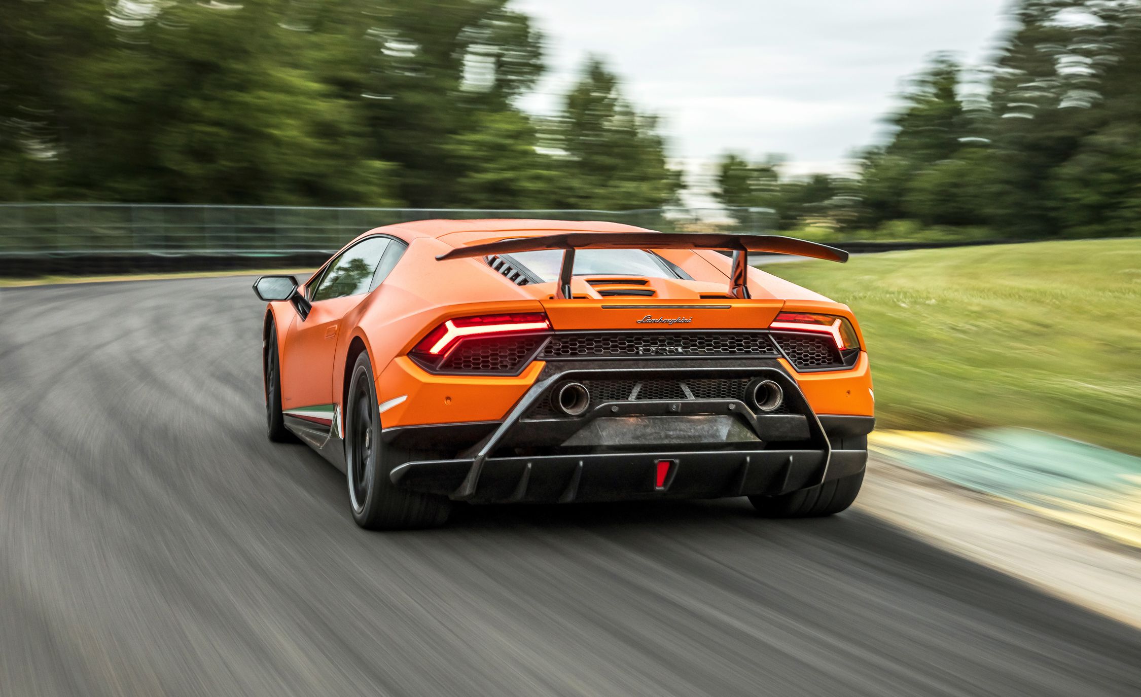 2018 Lamborghini Huracán Performante Rear Wallpapers (10)