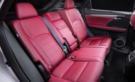 2018 Lexus RX 350 F SPORT Interior Rear Seats Wallpapers 450x275 (36)