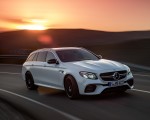 2018 Mercedes-AMG E63 S Wagon 4MATIC+ (Color: Diamond White) Front Three-Quarter Wallpapers 150x120 (29)