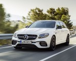 2018 Mercedes-AMG E63 S Wagon 4MATIC+ (Color: Diamond White) Front Three-Quarter Wallpapers 150x120 (21)