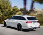 2018 Mercedes-AMG E63 S Wagon 4MATIC+ (Color: Diamond White) Rear Three-Quarter Wallpapers 150x120