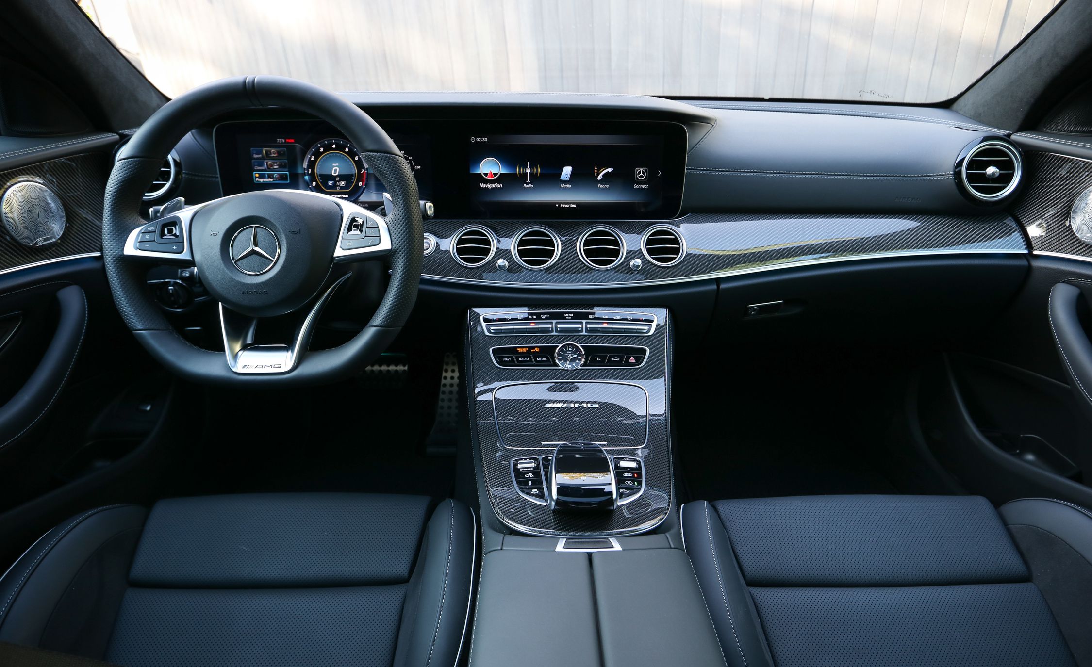 2018 Mercedes-AMG E63 S Wagon Interior Cockpit Wallpapers #16 of 37