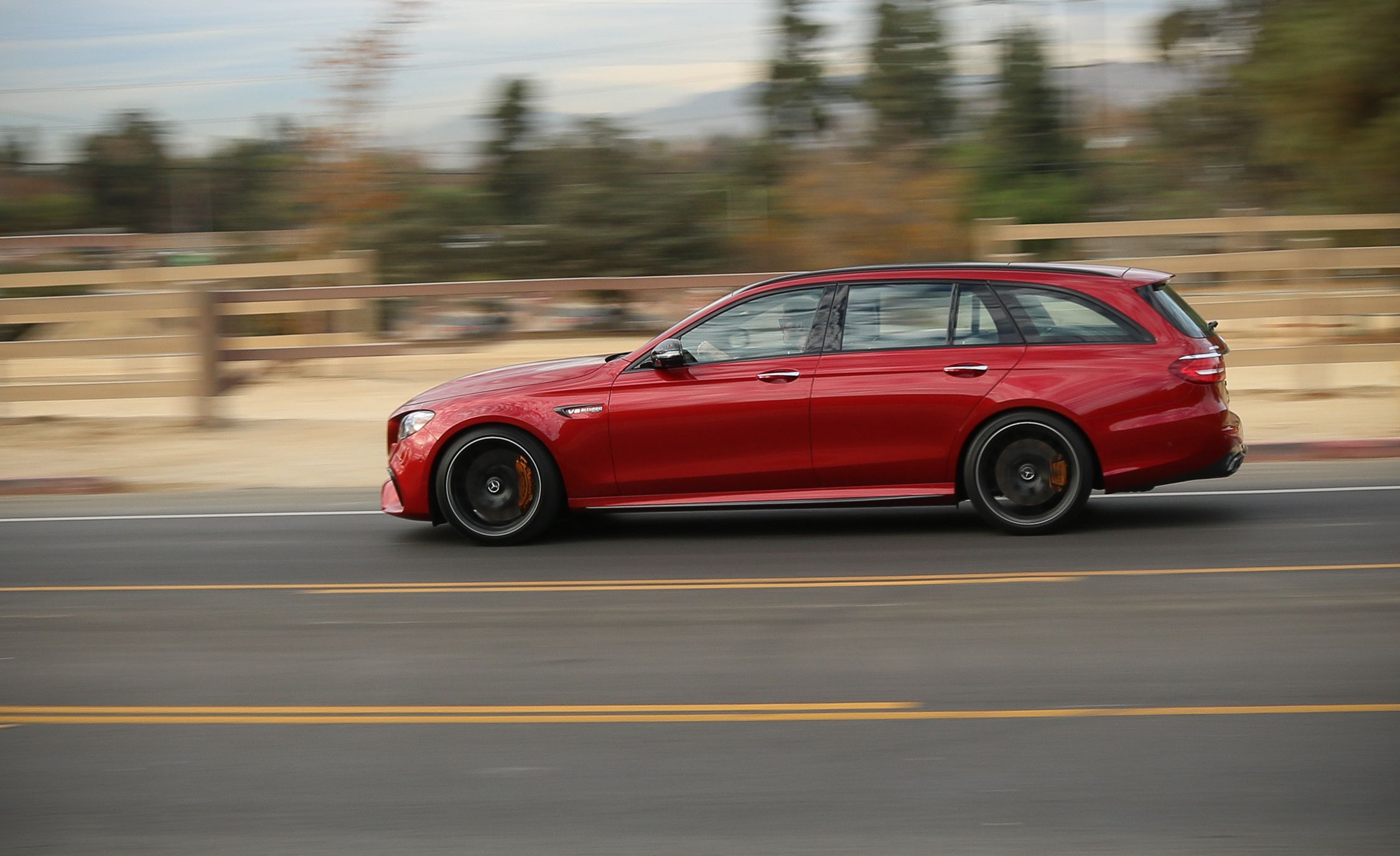 2018 Mercedes-AMG E63 S Wagon Side Wallpapers (8)
