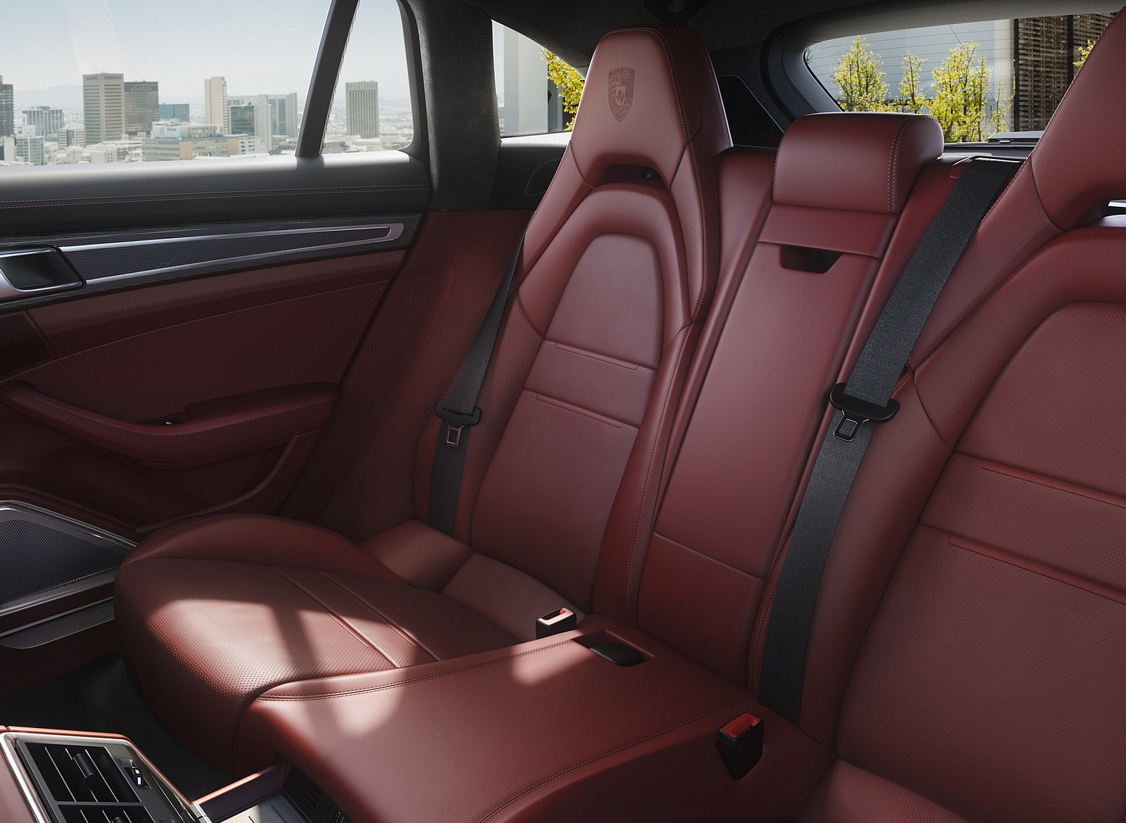 2018 Porsche Interieur Panamera 4 E-Hybrid Sport Turismo Interior Rear Seats Wallpapers #19 of 20