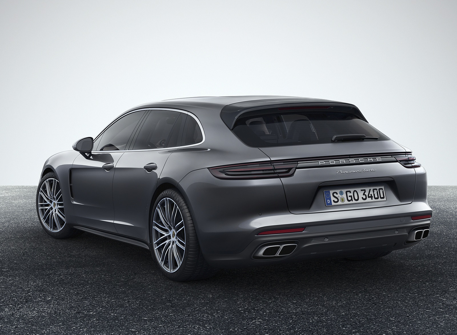 2018 Porsche Panamera Turbo Sport Turismo Rear Three-Quarter Wallpapers #16 of 20