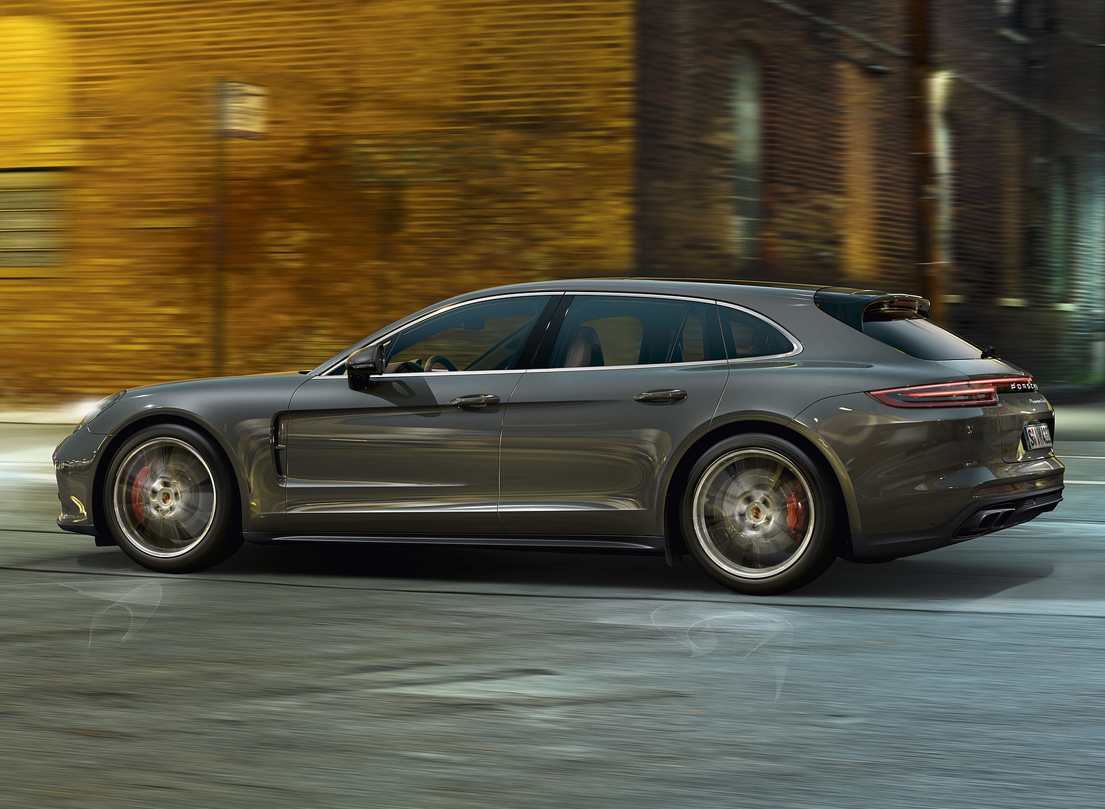 2018 Porsche Panamera Turbo Sport Turismo Side Wallpapers #13 of 20