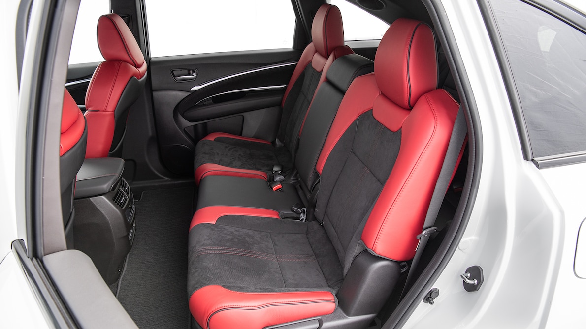 2019 Acura MDX A-Spec Interior Rear Seats Wallpapers #22 of 31
