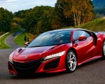 2019 Acura NSX (Color: Curva Red) Front Three-Quarter Wallpapers 150x120