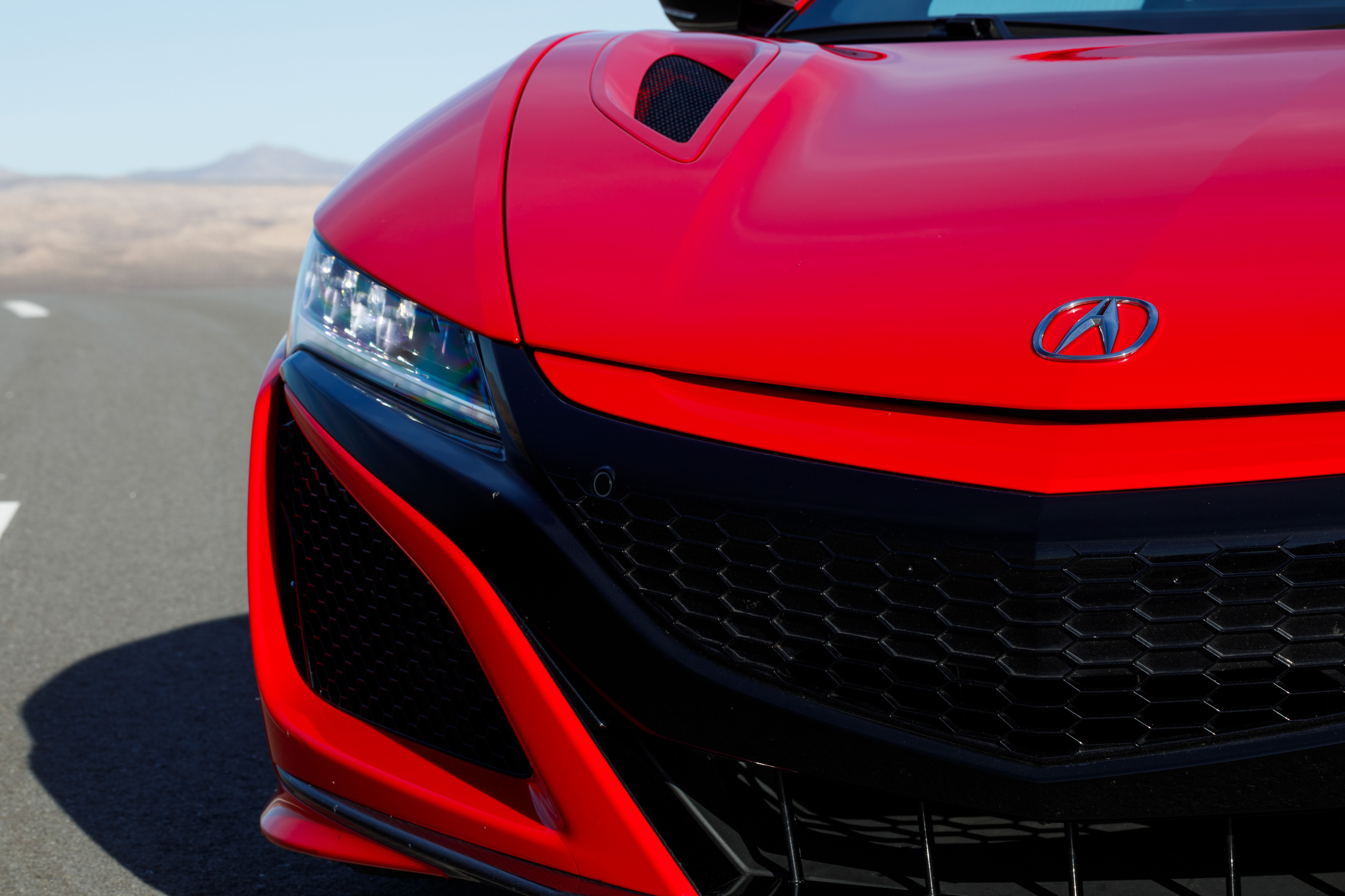 2019 Acura NSX (Color: Curva Red) Grill Wallpapers #11 of 112