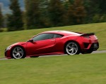 2019 Acura NSX (Color: Curva Red) Side Wallpapers 150x120