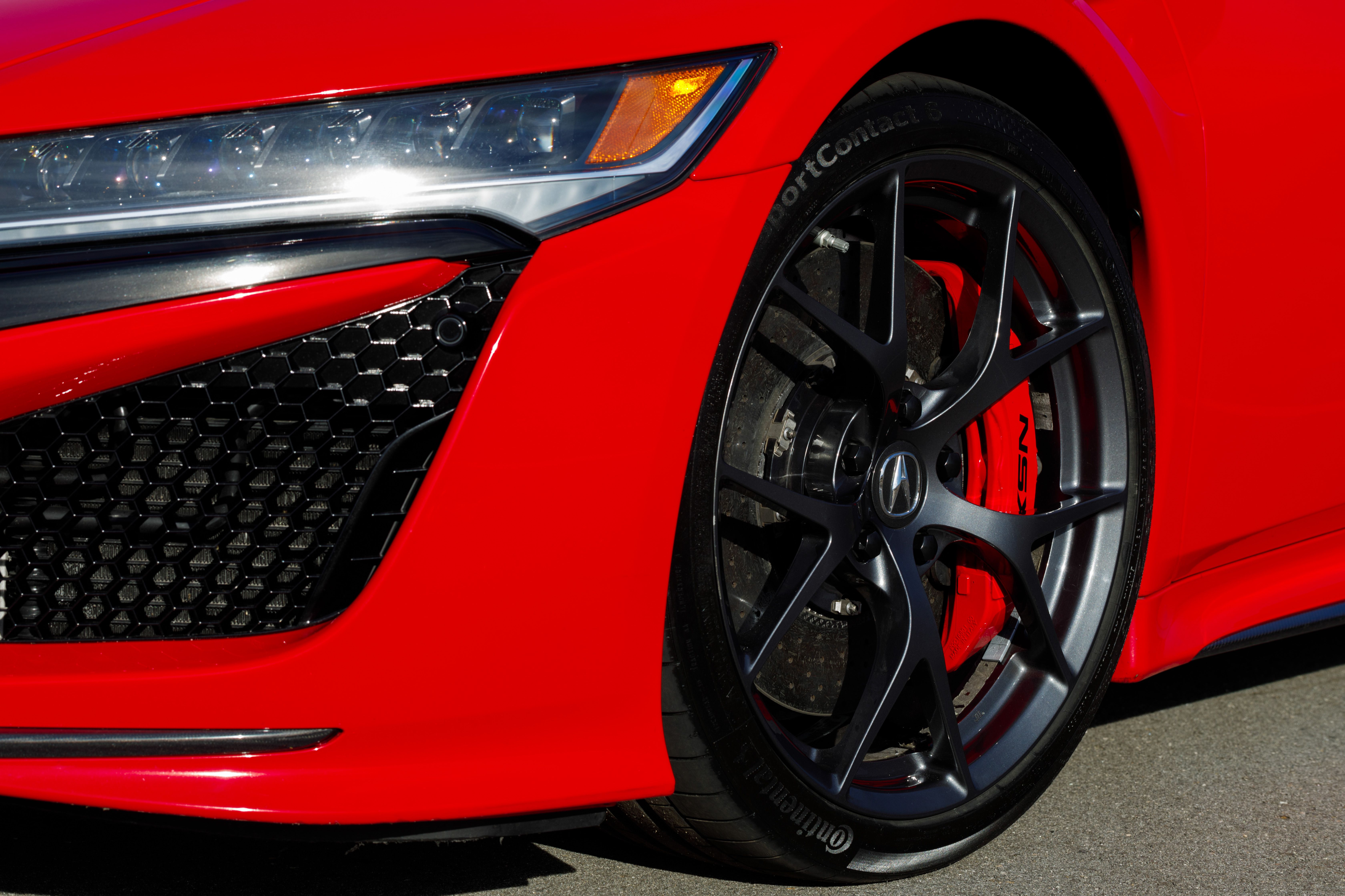 2019 Acura NSX (Color: Curva Red) Wheel Wallpapers (10)