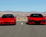 2019 Acura NSX (Color: Curva Red) and 1990 Acura NSX Front Wallpapers 150x120 (8)