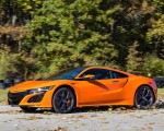 2019 Acura NSX (Color: Thermal Orange Pearl) Front Three-Quarter Wallpapers 150x120