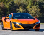 2019 Acura NSX (Color: Thermal Orange Pearl) Front Wallpapers 150x120