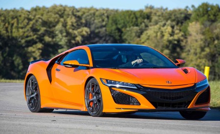2019 Acura NSX (Color: Thermal Orange Pearl) Front Wallpapers 450x275 (29)