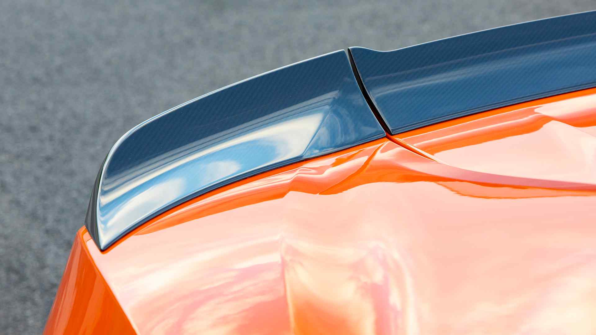 2019 Acura NSX (Color: Thermal Orange Pearl) Spoiler Wallpapers #39 of 112