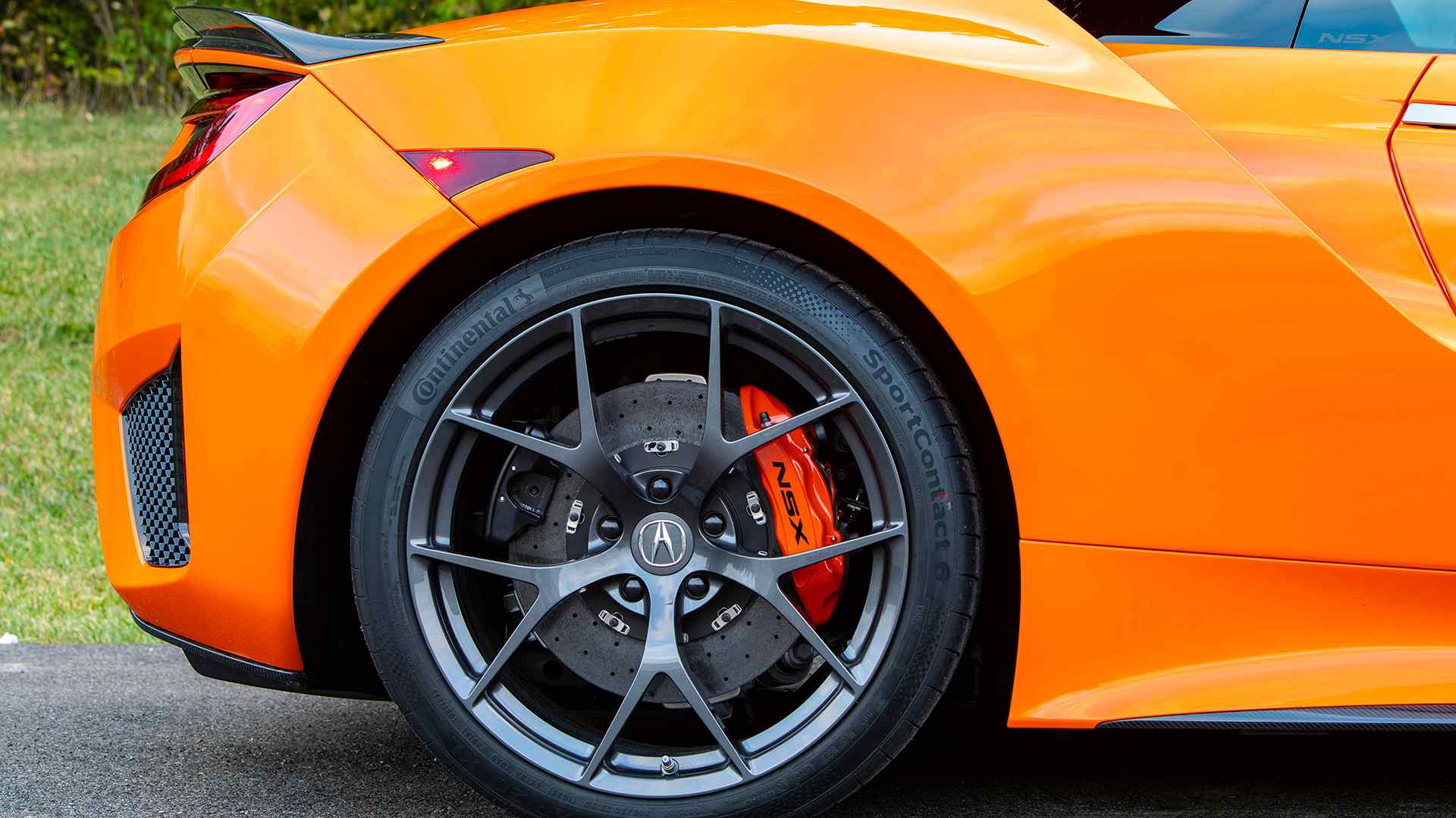 2019 Acura NSX (Color: Thermal Orange Pearl) Wheel Wallpapers #44 of 112
