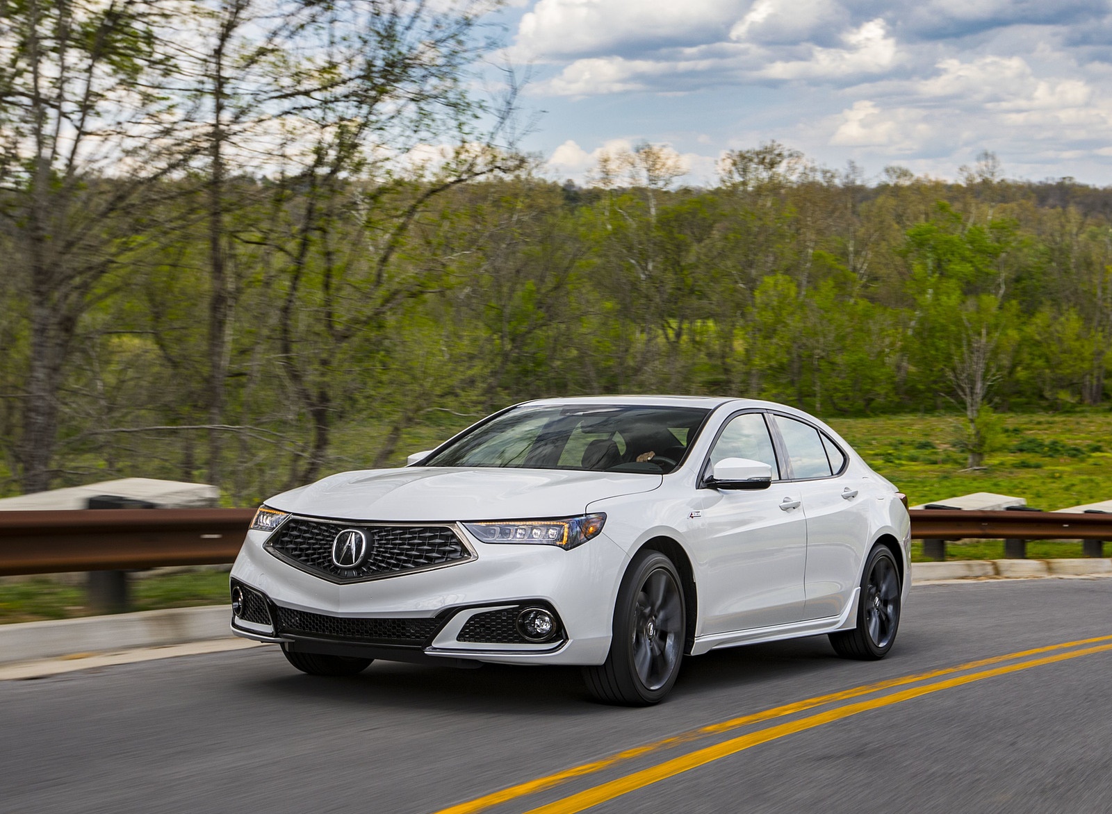 2019 Acura TLX A-Spec SH-AWD Front Three-Quarter Wallpapers (9)