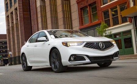 2019 Acura TLX A-Spec SH-AWD Front Three-Quarter Wallpapers 450x275 (8)