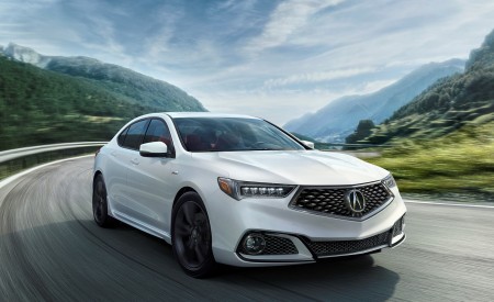 2019 Acura TLX A-Spec SH-AWD Front Three-Quarter Wallpapers 450x275 (2)