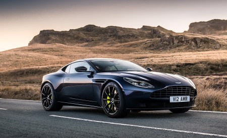 2019 Aston Martin DB11 AMR (Blue Designer Specification) Front Three-Quarter Wallpapers 450x275 (1)