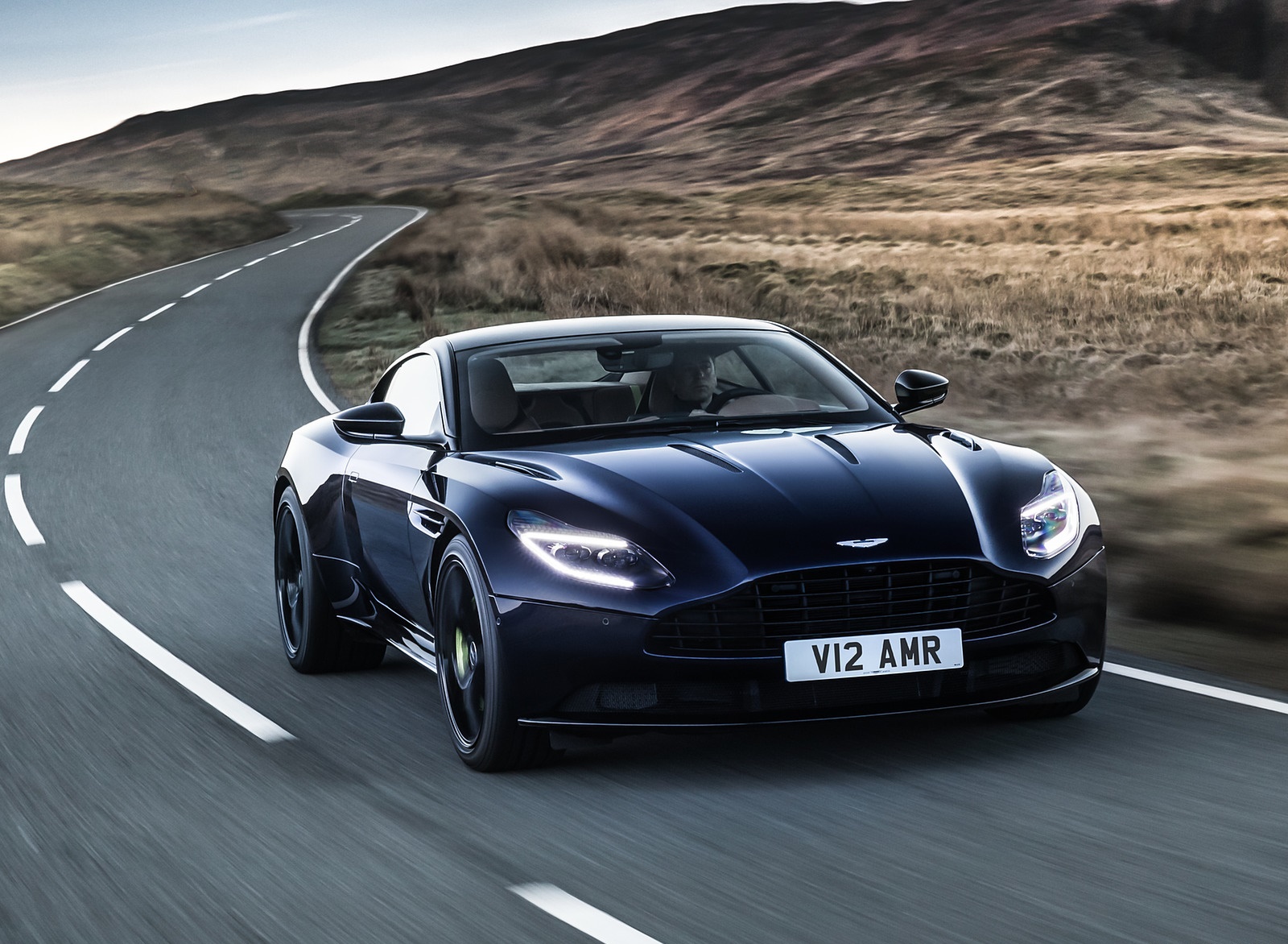 2019 Aston Martin DB11 AMR (Blue Designer Specification) Front Wallpapers (2)
