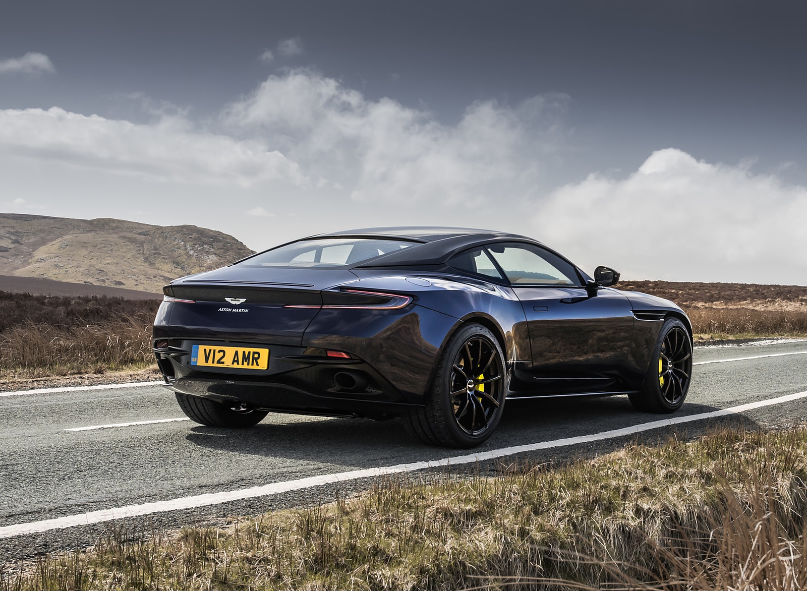 2019 Aston Martin DB11 AMR (Blue Designer Specification) Rear Three-Quarter Wallpapers #4 of 76