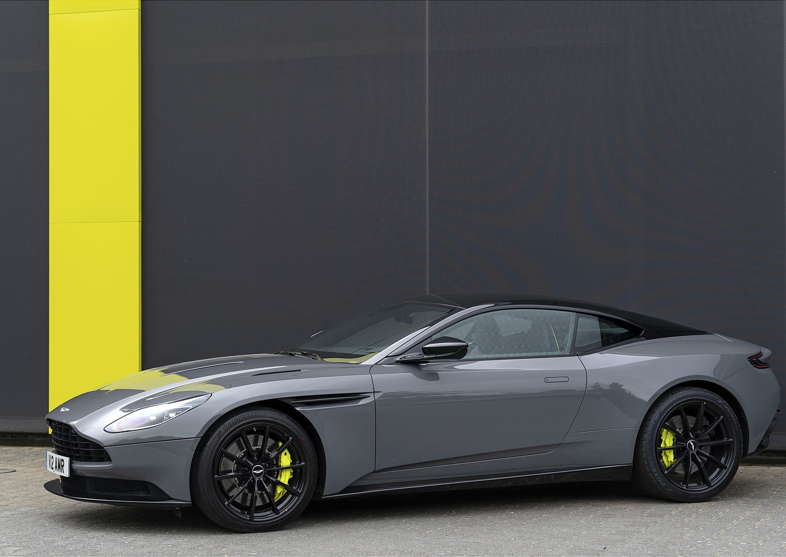 2019 Aston Martin DB11 AMR (Color: China Grey) Front Three-Quarter Wallpapers #35 of 76