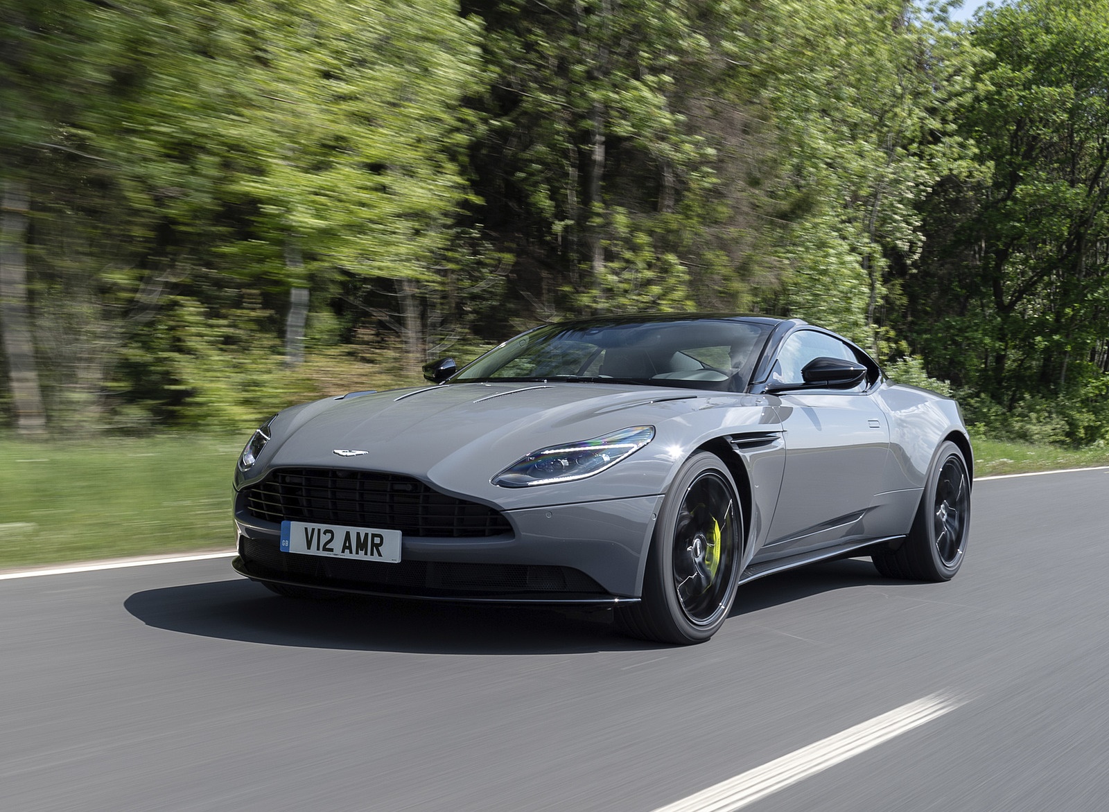 2019 Aston Martin DB11 AMR (Color: China Grey) Front Three-Quarter Wallpapers #20 of 76