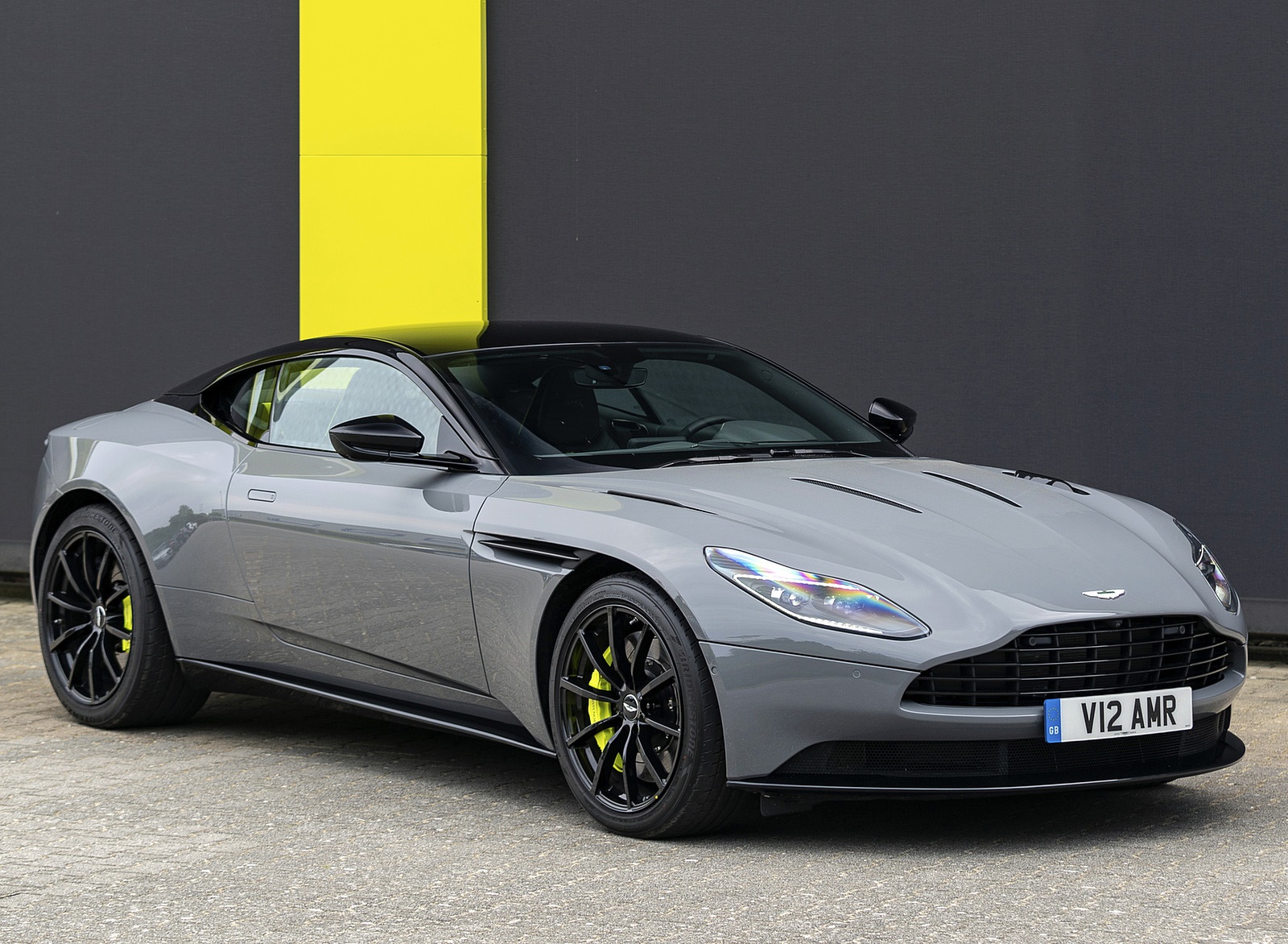 2019 Aston Martin DB11 AMR (Color: China Grey) Front Three-Quarter Wallpapers #34 of 76