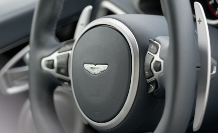 2019 Aston Martin DBS Superleggera (Color: White Stone) Interior Steering Wheel Wallpapers 450x275 (108)