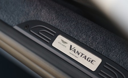 2019 Aston Martin Vantage (Color: White Stone) Door Sill Wallpapers 450x275 (114)