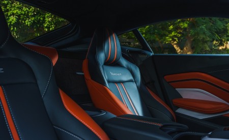 2019 Aston Martin Vantage (Color: White Stone) Interior Seats Wallpapers 450x275 (119)