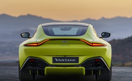 2019 Aston Martin Vantage Rear Wallpapers 450x275 (17)