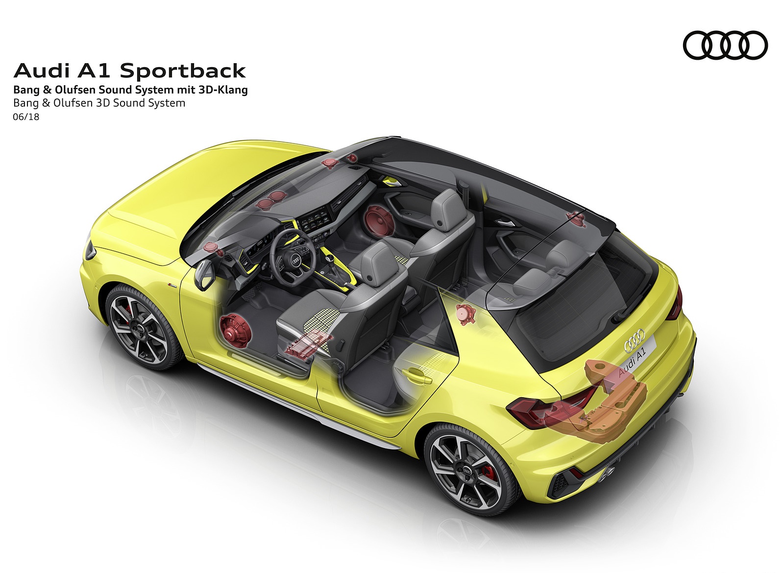 2019 Audi A1 Sportback Bang and Olufsen 3D Sound System Wallpapers #29 of 31