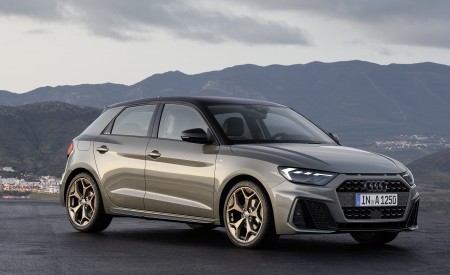 2019 Audi A1 Sportback (Color: Chronos Grey) Front Three-Quarter Wallpapers 450x275 (3)
