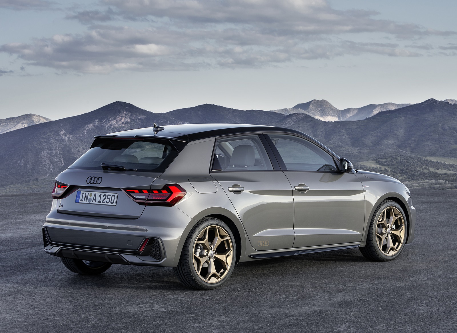 2019 Audi A1 Sportback (Color: Chronos Grey) Rear Three-Quarter Wallpapers (10)