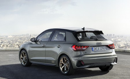 2019 Audi A1 Sportback (Color: Chronos Grey) Rear Three-Quarter Wallpapers 450x275 (9)